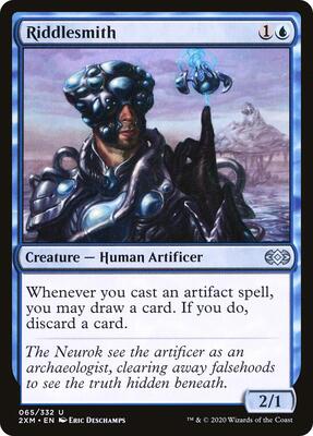 Riddlesmith card from Double Masters