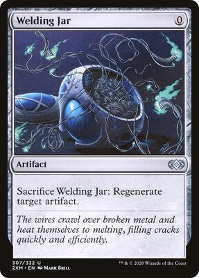 Welding Jar card from Double Masters