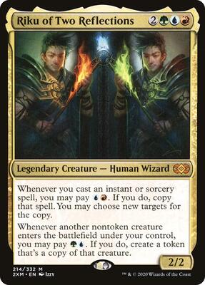 Riku of Two Reflections card from Double Masters