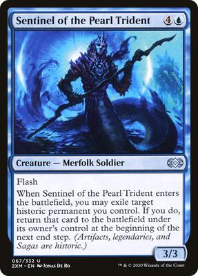Sentinel of the Pearl Trident card from Double Masters