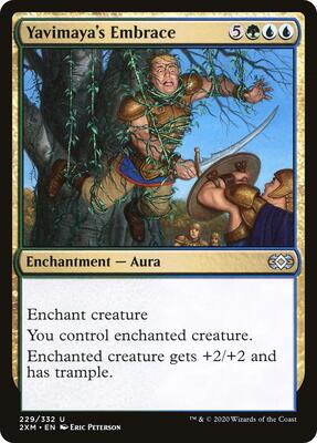 Yavimaya's Embrace card from Double Masters