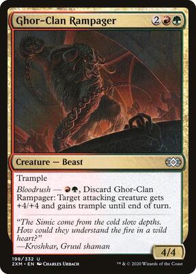 Ghor-Clan Rampager card from Double Masters