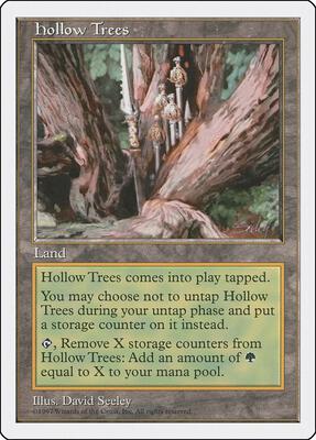 Hollow Trees card from Fifth Edition