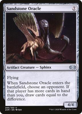 Sandstone Oracle card from Double Masters