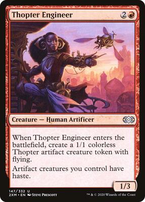 Thopter Engineer card from Double Masters
