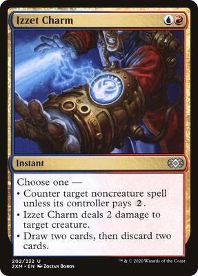 Izzet Charm card from Double Masters