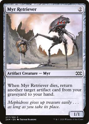 Myr Retriever card from Double Masters