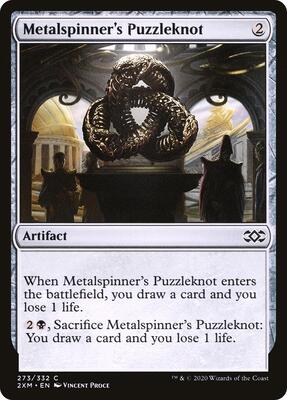 Metalspinner's Puzzleknot card from Double Masters