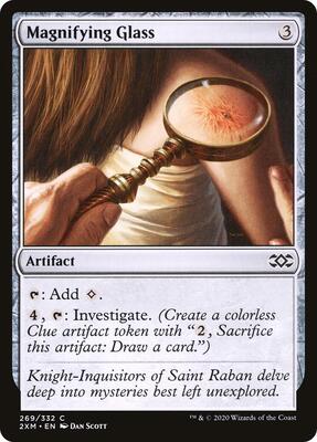 Magnifying Glass card from Double Masters