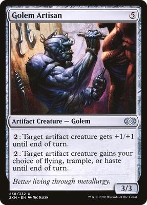 Golem Artisan card from Double Masters