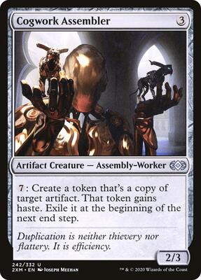 Cogwork Assembler card from Double Masters