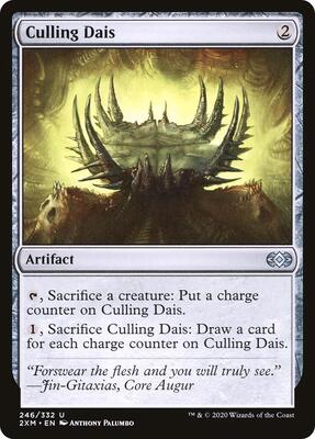 Culling Dais card from Double Masters