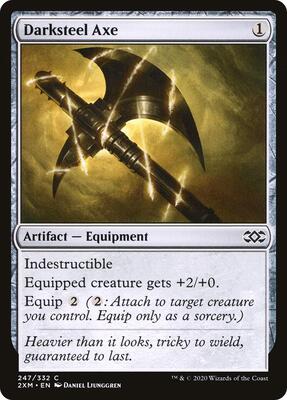 Darksteel Axe card from Double Masters