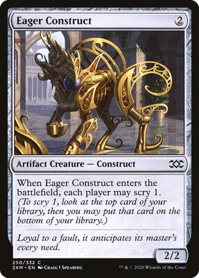 Eager Construct card from Double Masters