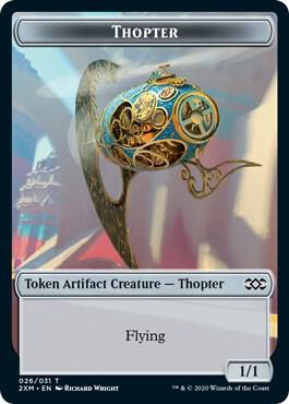 Thopter (026) Token card from Double Masters