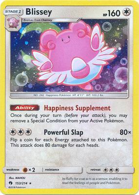 Blissey - 153/214 (Cosmos Holo) card from Miscellaneous Cards & Products