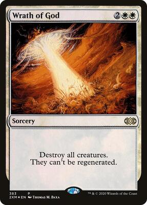 Wrath of God card from Launch Party & Release Event Promos