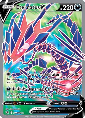 Eternatus V - SWSH044 card from SWSH: Sword & Shield Promo Cards