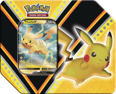 V Powers Tin [Pikachu V] card from Miscellaneous Cards & Products