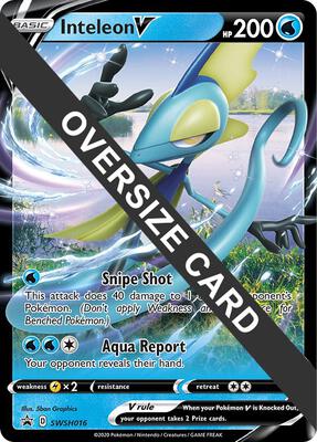 Inteleon V - SWSH016 card from Jumbo Cards