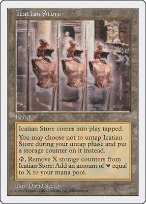 Icatian Store card from Fifth Edition