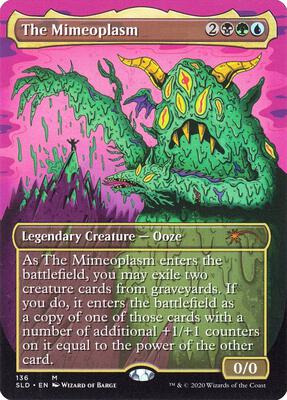 The Mimeoplasm card from Secret Lair Drop Series