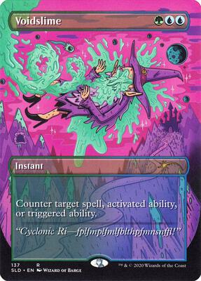 Voidslime card from Secret Lair Drop Series