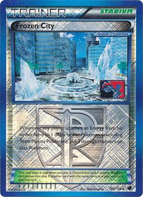 Frozen City (Team Plasma) - 100/116 (League Promo) card from League & Championship Cards