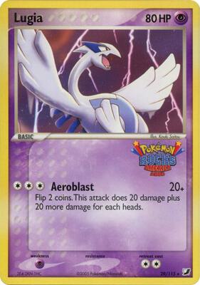 Lugia - 29/115 (Pokemon Rocks America) card from Miscellaneous Cards & Products