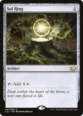 Sol Ring card from Commander Collection: Green