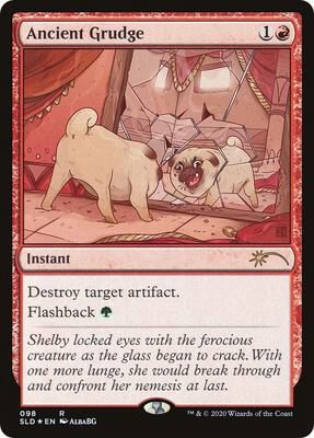 Ancient Grudge card from Secret Lair Drop Series