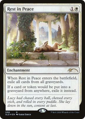Rest in Peace card from Secret Lair Drop Series
