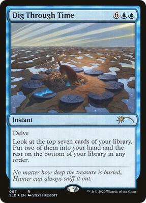 Dig Through Time card from Secret Lair Drop Series