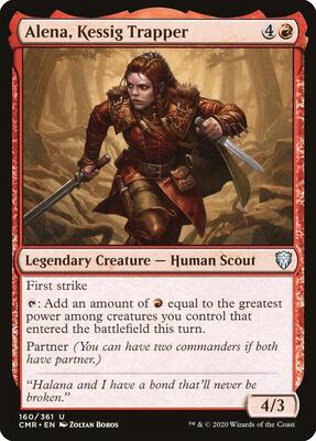 Alena, Kessig Trapper card from Commander Legends