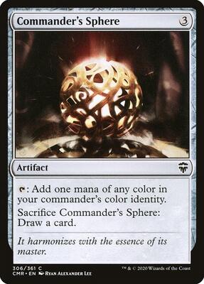 Commander's Sphere card from Commander Legends