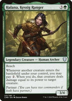 Halana, Kessig Ranger card from Commander Legends