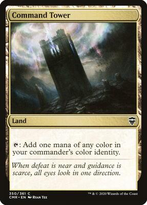 Command Tower (350) card from Commander Legends
