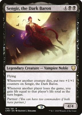Sengir, the Dark Baron card from Commander Legends