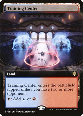 Training Center (Extended Art) card from Commander Legends