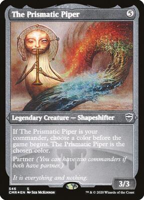 The Prismatic Piper (Foil Etched) card from Commander Legends