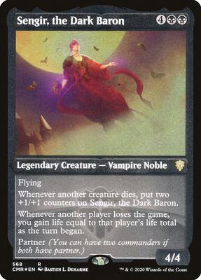 Sengir, the Dark Baron (Foil Etched) card from Commander Legends