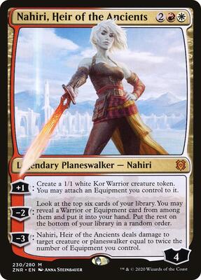 Nahiri, Heir of the Ancients card from Zendikar Rising