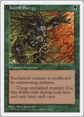 Instill Energy card from Fifth Edition