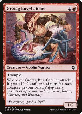 Grotag Bug-Catcher card from Zendikar Rising
