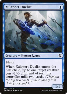 Zulaport Duelist card from Zendikar Rising