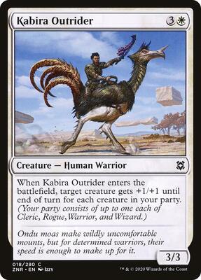 Kabira Outrider card from Zendikar Rising