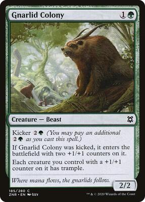Gnarlid Colony card from Zendikar Rising