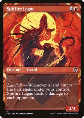 Spitfire Lagac (Showcase) card from Zendikar Rising