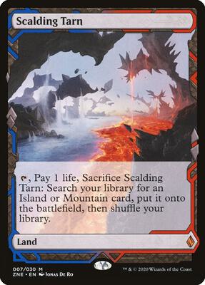 Scalding Tarn card from Zendikar Rising Expeditions