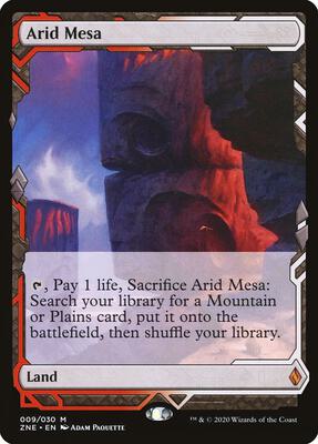 Arid Mesa card from Zendikar Rising Expeditions